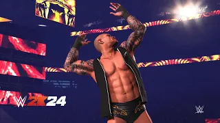 WWE 2K24 - Randy Orton Wrestlemania 30 Arena ENTRANCE (PS5)