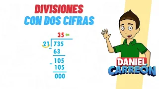 COMO HACER DIVISIONES CON DOS CIFRAS  Super fácil  - Para principiantes