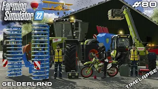 BUYING NEW EQUIPMENT & HUSQVARNA ENDURO | Animals on Gelderland | Farming Simulator 22 | Episode 80