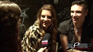 Andy Biersack & Juliet Simms Interview with Rock Forever Magazine