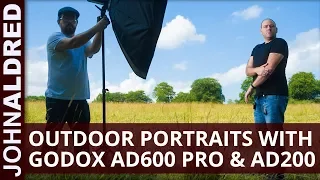 Outdoor portraits with the Godox AD600Pro (Xplor600 Pro) and Godox AD200 (Pixapro Pika200)