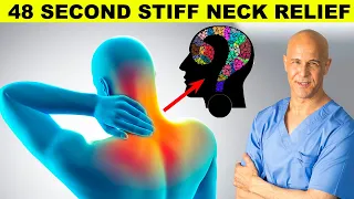 48 Second Stiff Neck Relief Technique (Trick the Brain) - Dr Alan Mandell, DC
