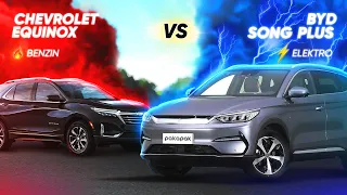 O'zbekistonda ENG MASHHUR elektromobil — BYD Song Plus vs. Chevrolet Equinox