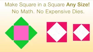 Guidelines4Quilting - HowToMake Square in a Square Units