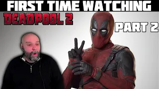 Deadpool 2 (2018) - Ryan Reynolds - First Time Watching - Movie Reaction - Part 2/2 (Re-Upload)