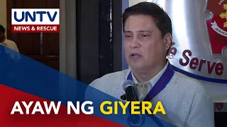 Senate Pres. Zubiri, binigyang-diin na ayaw nila ng giyera sa gitna ng pambu-bully ng China