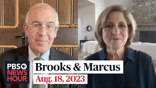 Brooks and Marcus on Trump's Georgia indictment and upcoming GOP debate