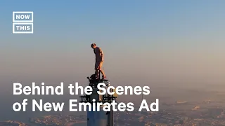 Emirates Ad Shot on Top of World’s Tallest Building