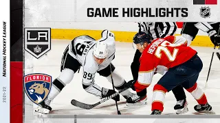 Kings @ Panthers 12/16/21 | NHL Highlights