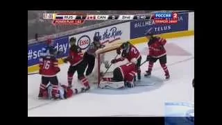 Хокей финал моледежных команд Россия - Канада