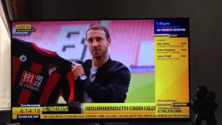 Bournemouth sign glen Murray