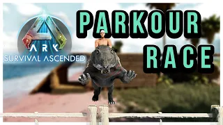 ARK ASCENDED PARKOUR CHALLENGE | Which is the FASTEST CREATURE?