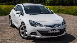 Opel Astra GTC 1,4 л. турбо 140 л.с. (Опель Астра). Драг-тест на канале Посмотрим
