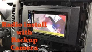 New Radio, Backup Camera/Security camera, Custom Sprinter Van Conversion