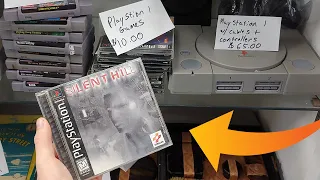 I Found This PS1 HOLY GRAIL for $10?? (Silent Hill) Live Video Game Hunting