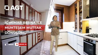 AGT ile bir mutfağın değişimi  // MUTFAK TURU // İç Mimar Berna