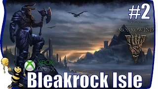 THE ELDER SROLLS ONLINE (XBOX ONE X) Sorcerer Gameplay - BLEAKROCK ISLE #2 Pierwsze Zadania