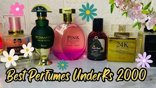 Top 6 affordable long lasting pakistani perfumes Review under R.s 2000 For Girls/Women.
