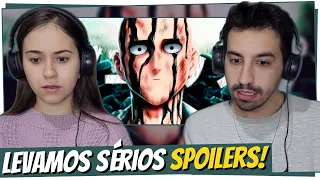 Reagindo a ♪ Saitama | Soco Sério | One Punch Man | AniRap (@Prod Hunter) | REACT em casal 🔥