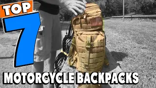 Top 5 Best Motorcycle Backpacks Review in 2024