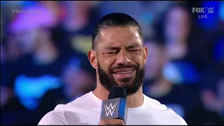 WWE SMACKDOWN FINN BALOR CONFRONT ROMAN REIGNS 07/23/21