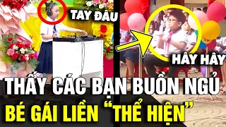 Thấy các bạn BUỒN NGỦ, cô bé tiểu học liền 'KHUẤY ĐẢO' khiến cả trường TỈNH NGANG | Tin Nhanh 3 Phút