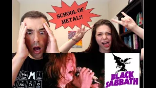 RAP TEEN & METAL DAD's REACTION to BLACK SABBATH - WAR PIGS (LIVE!!) - SCHOOL OF METAL!!