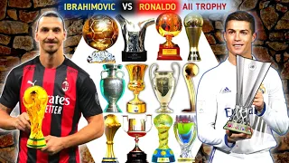 Cristiano Ronaldo Vs Zlatan Ibrahimovic All Trophies. Zlatan Ibrahimovic Vs Cristiano Ronaldo Trophy