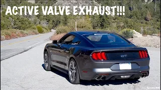 2019 MUSTANG GT ACTIVE VALVE EXHAUST COMPARISON! PURE SOUND REVS & ACCELERATION