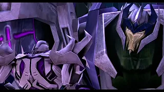 Thunderwing makes a deal with Megatron - TFP Game Cutscene