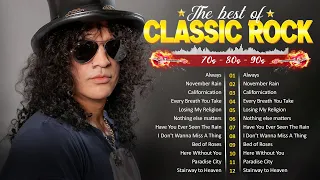 Nirvana, Led Zeppelin, Bon Jovi, Aerosmith, U2, ACDC - Classic Rock Songs 70s 80s 90s Full Album#19