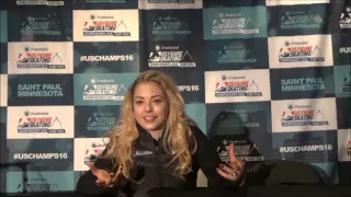 Interview with US Figure Skating National Champion 2016 Gracie Gold