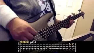 Collective Soul - The World I Know Bass Tribute w/ tabs