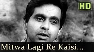 Mitwa Lagi Re Yeh Kaisi (HD) - Devdas (1955) Songs - Dilip Kumar - Vyjayantimala - Talat Mahmood