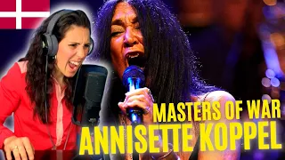 Annisette Koppel - Masters of War REACTION #annisettekoppel #bobdylan #mastersofwar #reaction