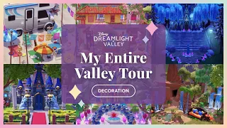 My Entire Disney Dreamlight Valley Tour (So Far) | Decorating Tips & Tricks