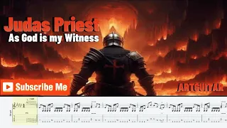 Judas Priest - As God is my Witness (Guitar cover) + tabs