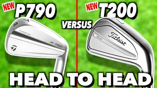 TaylorMade P790 v Titleist T200 Irons - The Best Irons for Average Golfers?