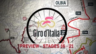 Giro d'Italia 2017 | Stages Preview: 16th - 21st | Cycling Weekly