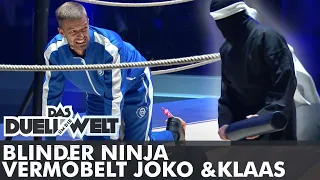 Blinder Ninja vermöbelt Joko, Klaas und ihre Mitarbeiter:innen | Duell um die Welt