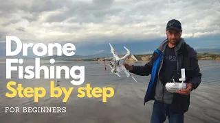 How to use a DRONE for surfcasting - Simple Drone fishing setup