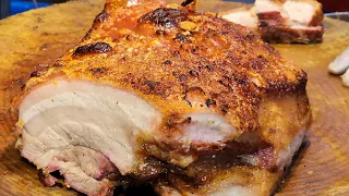 Crispy#PorkBelly  #StreetFood Super Super#HongKong  #RoastedPork Roasted#Piglet #RoastedGoose #asmr