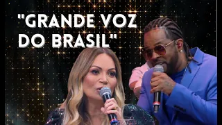 Solange Almeida conta primeira vez que ouviu Xande de Pilares | FAUSTÃO NA BAND