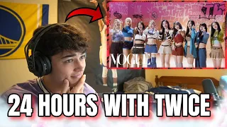 24 Hours With TWICE Reaction!