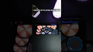 1 HOUR TO 1 YEAR PROGRESS OF PLAYING REAL DRUM PART 2 🥁
