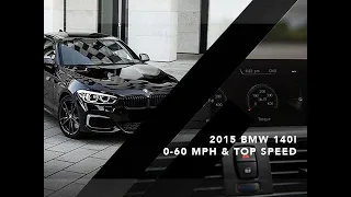 BMW M140i Acceleration (60-120mph, 100-200kph) & Top Speed