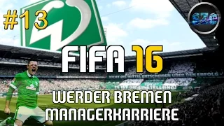 FIFA 16 KARRIEREMODUS #13 - Als Favorit  gegen Wolfsburg? - Werder Bremen Karriere