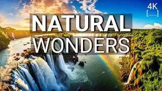 Discover the 25 Greatest Natural Wonders of the Planet Earth, World Travel Video Guide in 2023 4K