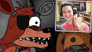 FOXY IS GREAT!!! - "5 AM at Freddy's: The Prequel" *REACTION*