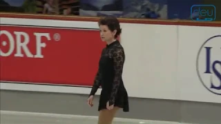 Violetta Abramova. Oberstdorf 2018. Bronze Ladies II FS. 8 place